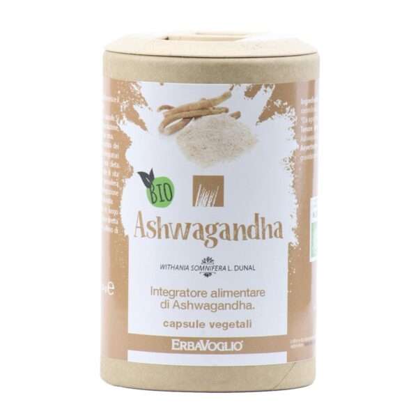 ashwagandha bio capsule stress e ansia ayurveda